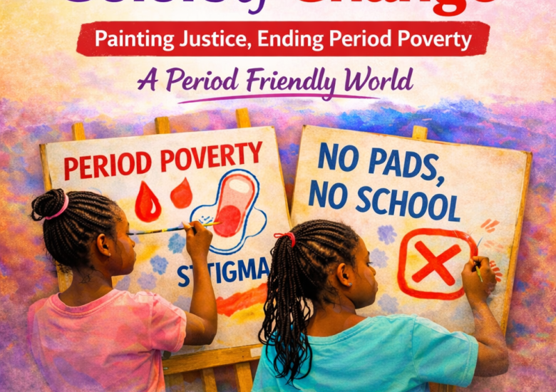 Colors of Change: Painting Justice, Ending Period Poverty